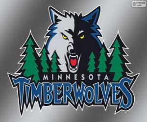 пазл Миннесота логотип, НБА команда. Северо-Западный дивизион, Западная конференция